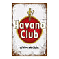 PLAQUE RHUM HAVANA CLUB