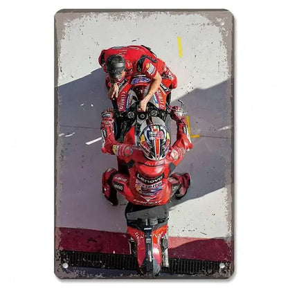 PLAQUE MOTO GP