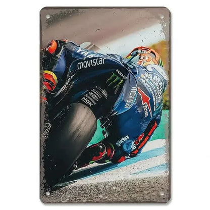 PLAQUE MOTO GP