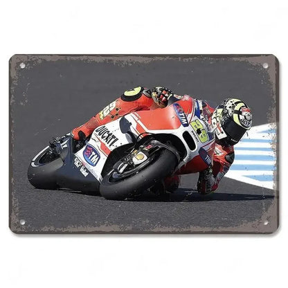 PLAQUE MOTO GP