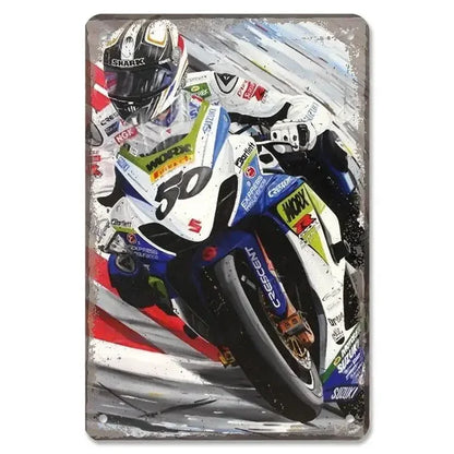 PLAQUE MOTO GP