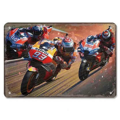 PLAQUE MOTO GP N°15