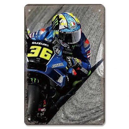 PLAQUE MOTO GP