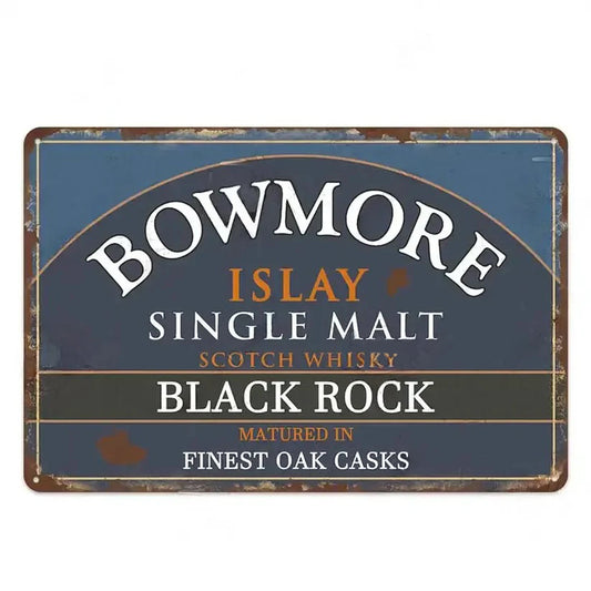 PLAQUE WHISKY BOWMORE