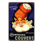 PLAQUE CHAMPAGNE COUVERT