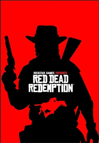 PLAQUE JEU RED DEAD REDEMPTION 2