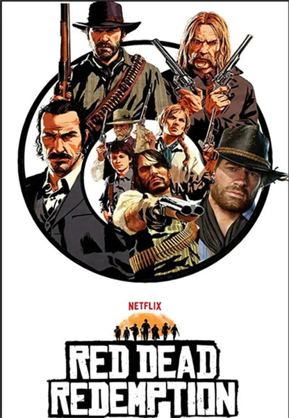 PLAQUE JEU RED DEAD REDEMPTION 2