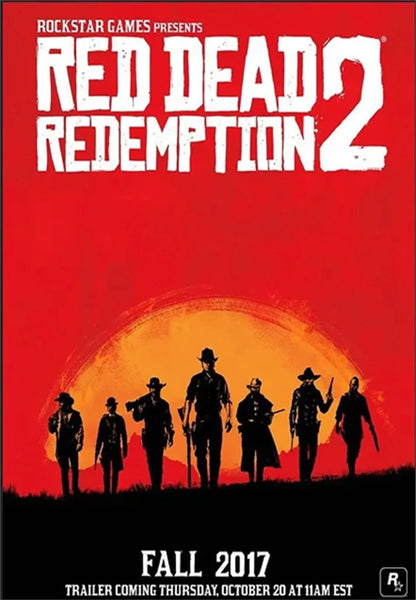 PLAQUE JEU REDDEAD REDEMPTION