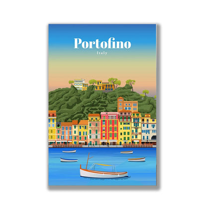 POSTER PORTOFINO Italie N° 9 ✅