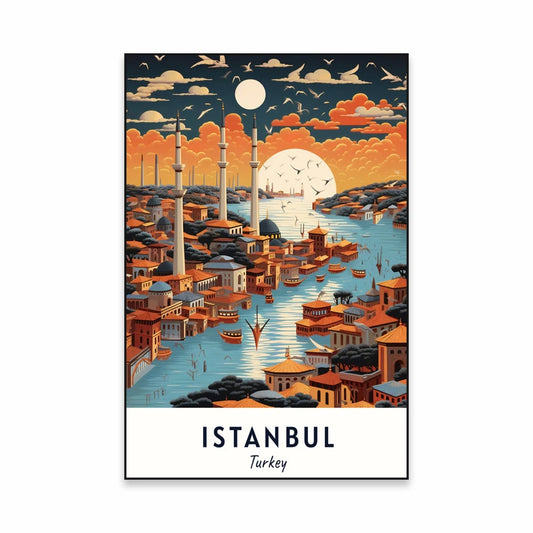 POSTER ISTANBOUL Türkiye N° 13 ✅