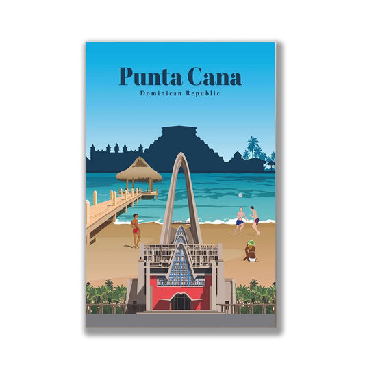 POSTER PUNTA CANA Dominikanische Republik Nr. 2 ✅ 