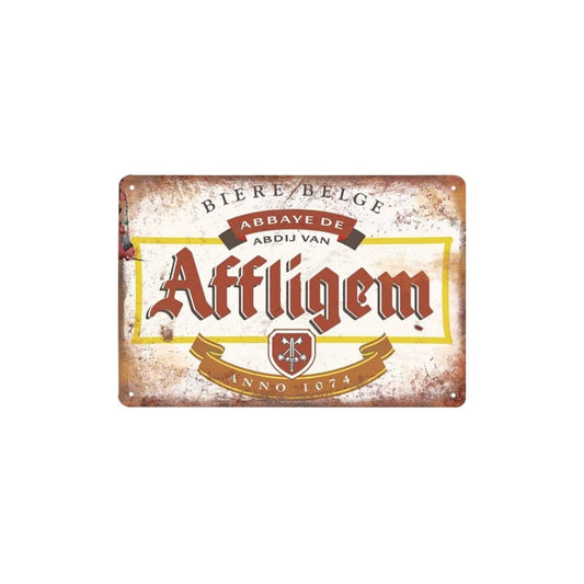 PLAQUE BIERE AFFLIGEM