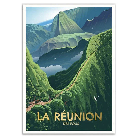 POSTER La Réunion France N° 44 ✅