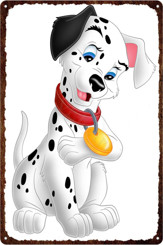 DALMATIEN PLAQUE LES 101 DALMATIENS