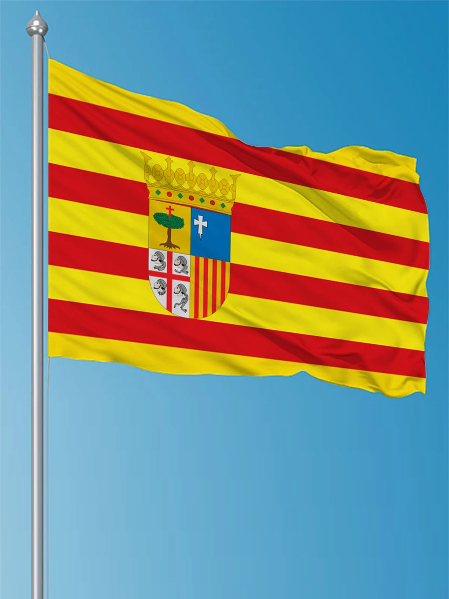 DRAPEAU ARAGON Espagne N° 16 🚩