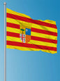 DRAPEAU ARAGON Espagne N° 16 🚩