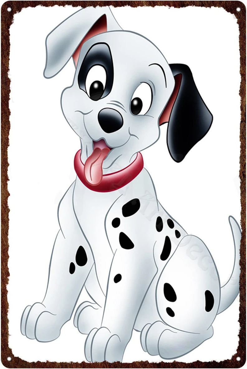 DALMATIEN PLAQUE LES 101 DALMATIENS