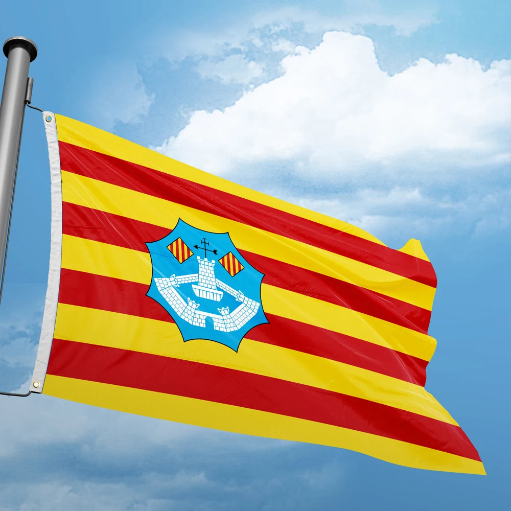 DRAPEAU MINORQUE Baléares Espagne N° 9 🚩