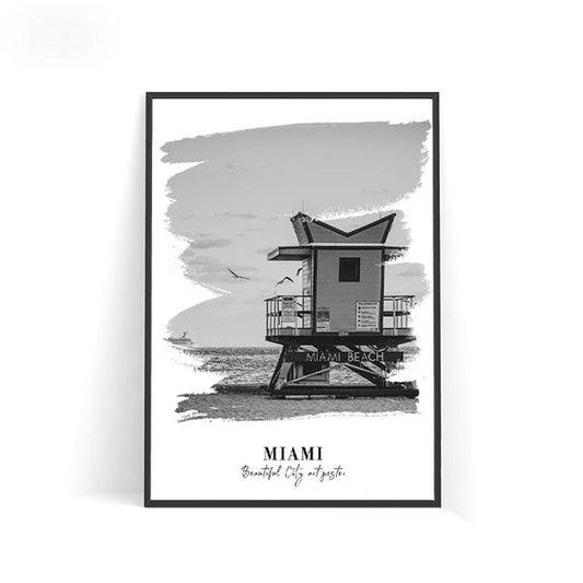 Poster MIAMI Etats Unis, Floride N° 33 ✅