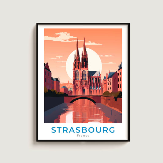 Poster STRASBOURG N° 69 ✅