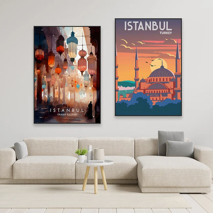 POSTER  ISTANBOUL Turquie N° 10 ✅