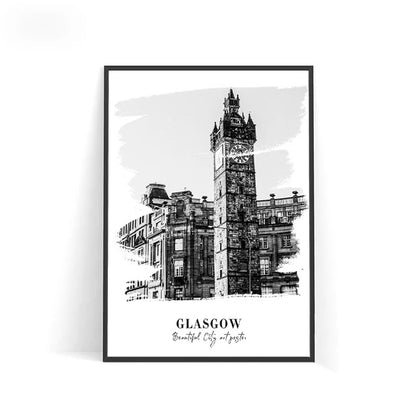 Poster GLASGOW Angleterre N° 26 ✅