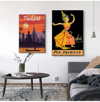 POSTER BANGKOK Thaïlande N° 4 ✔