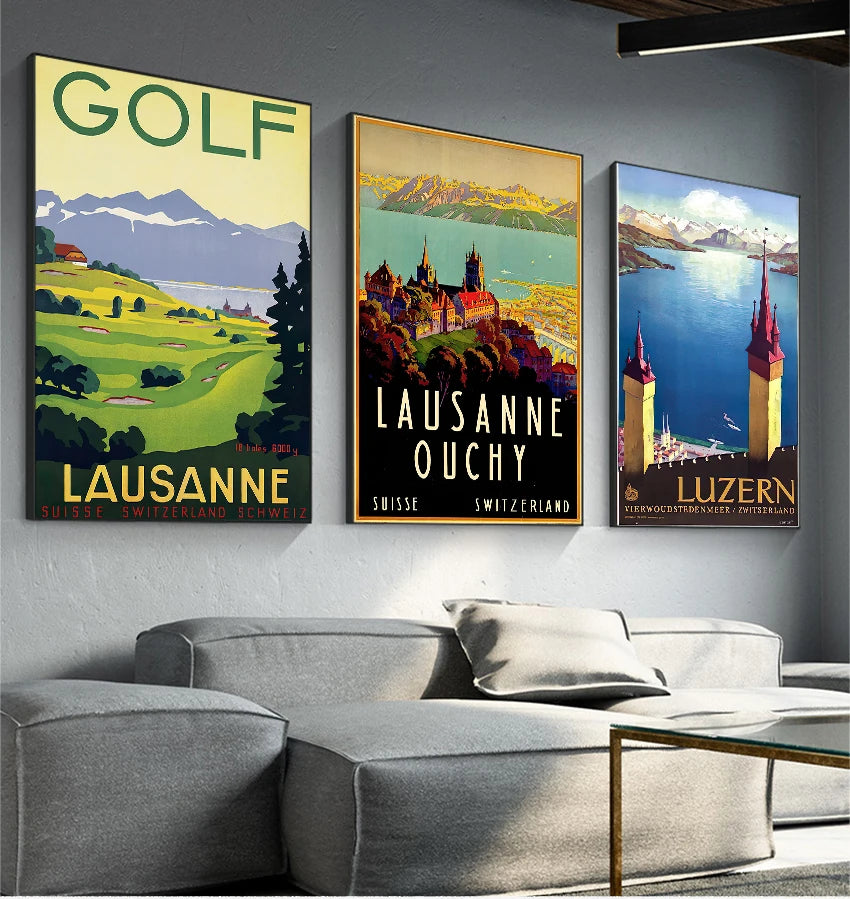 POSTER LAUSANNE Suisse N° 23