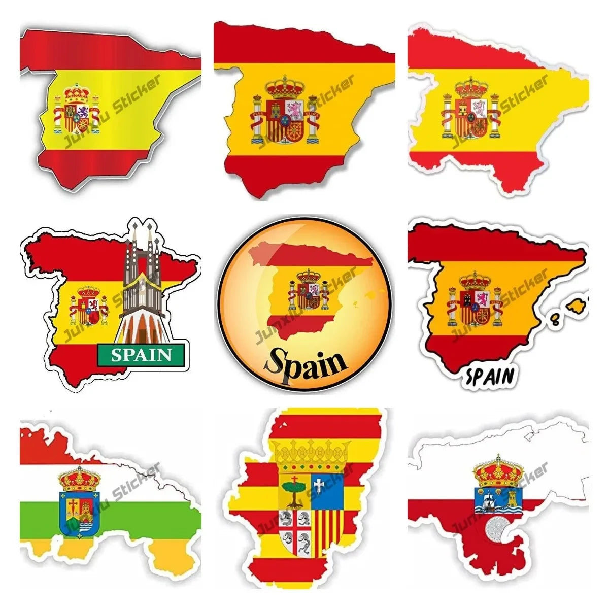 PEGATINA España nº1 🔖