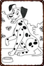 DALMATIEN PLAQUE LES 101 DALMATIENS