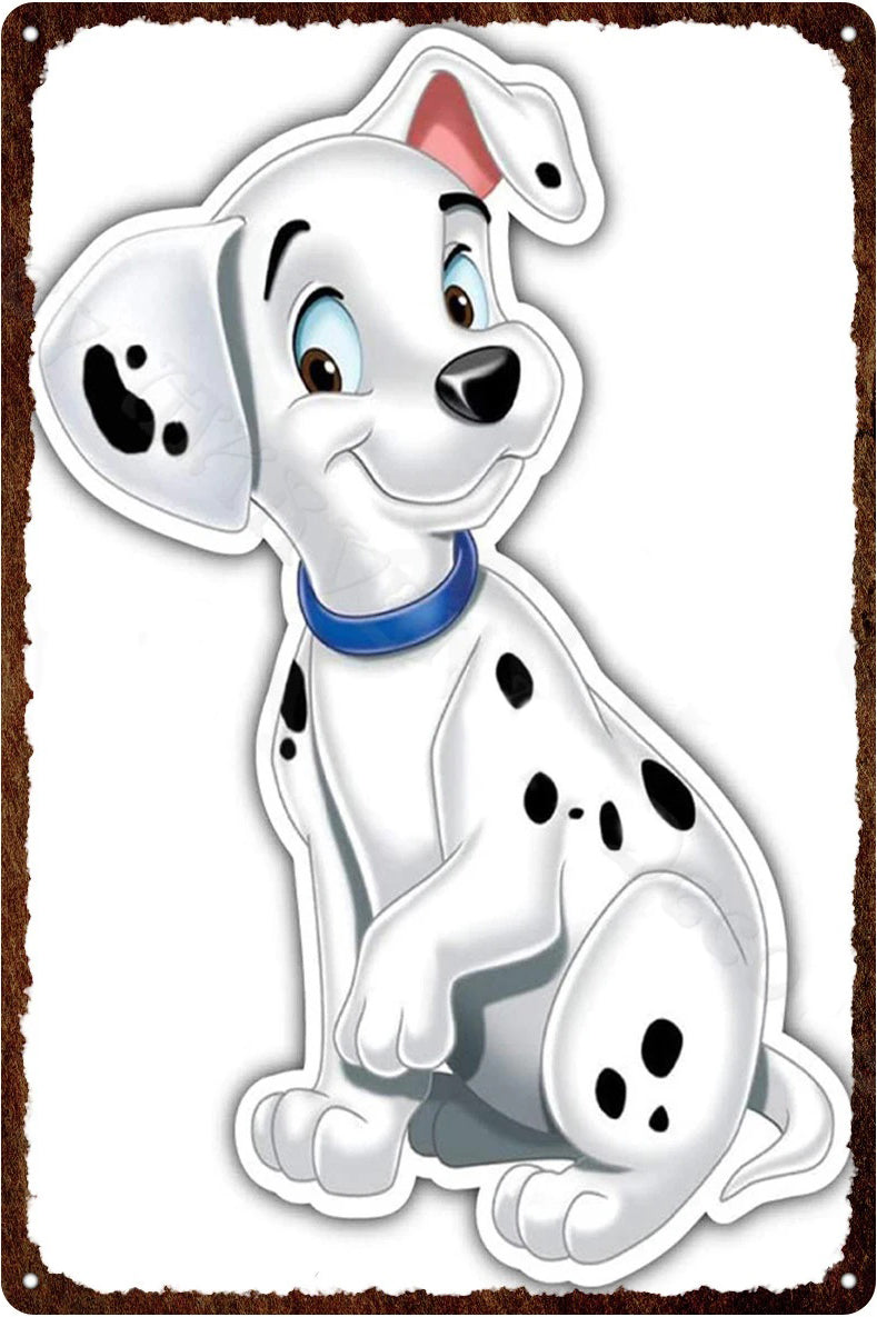 DALMATIEN PLAQUE LES 101 DALMATIENS