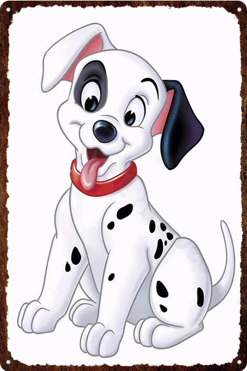 DALMATIEN PLAQUE LES 101 DALMATIENS