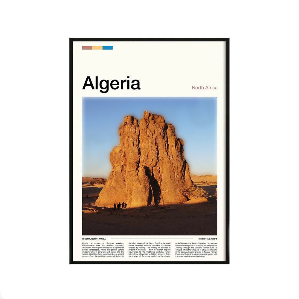 POSTER Algérie N° 17 ✔