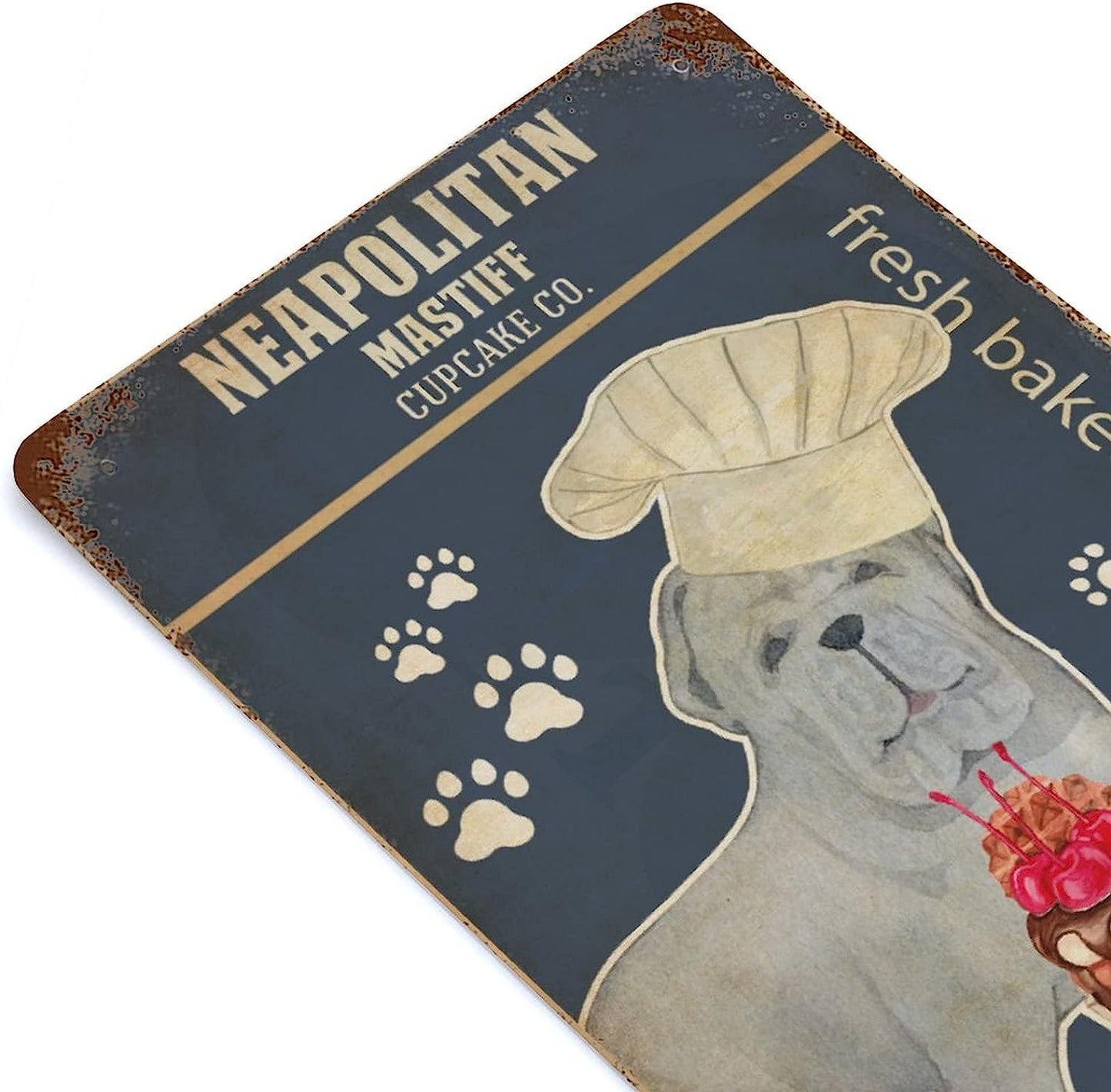 Plaque métal déco vintage 🐕  MASTIFF N° 4 ✔