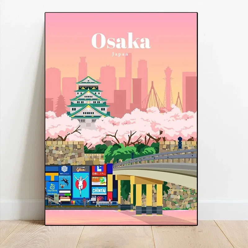 POSTER OSAKA Japon  N° 23 ✔