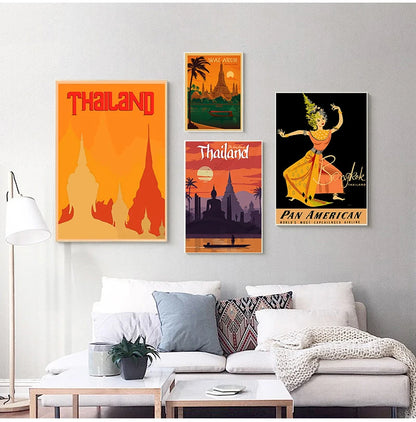 POSTER BANGKOK Thaïlande N° 4 ✔