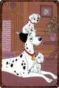 DALMATIEN PLAQUE LES 101 DALMATIENS