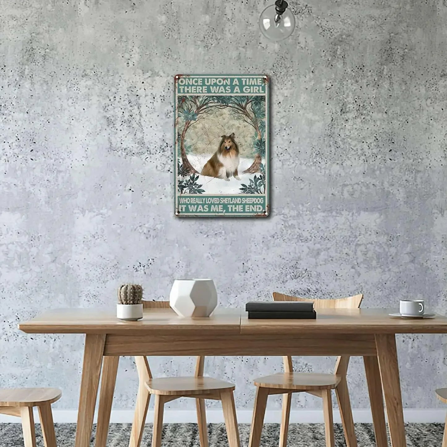 Plaque métal déco vintage 🐕  COLLEY N° 5 ✔