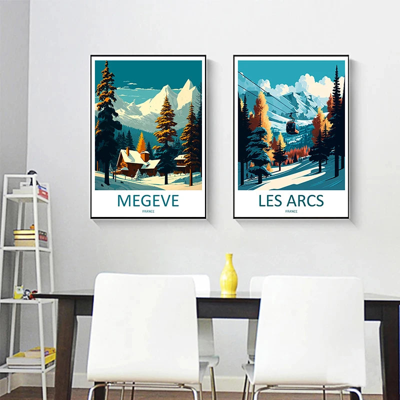 POSTER LES ARCS France N° 32 ✅