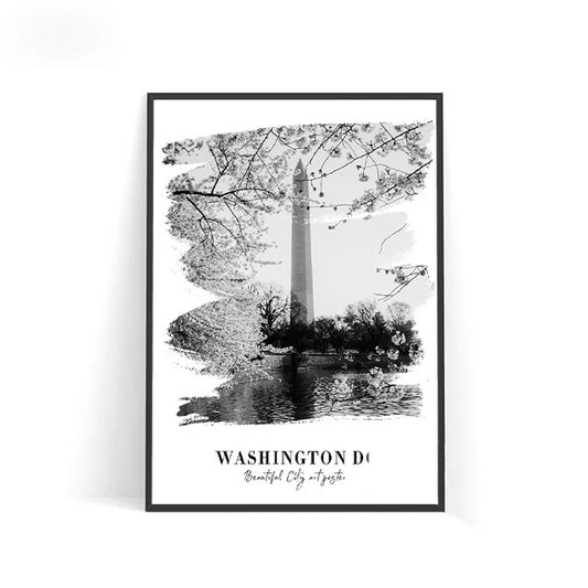 Poster WASHINGTON DC Etats Unis N° 34 ✅