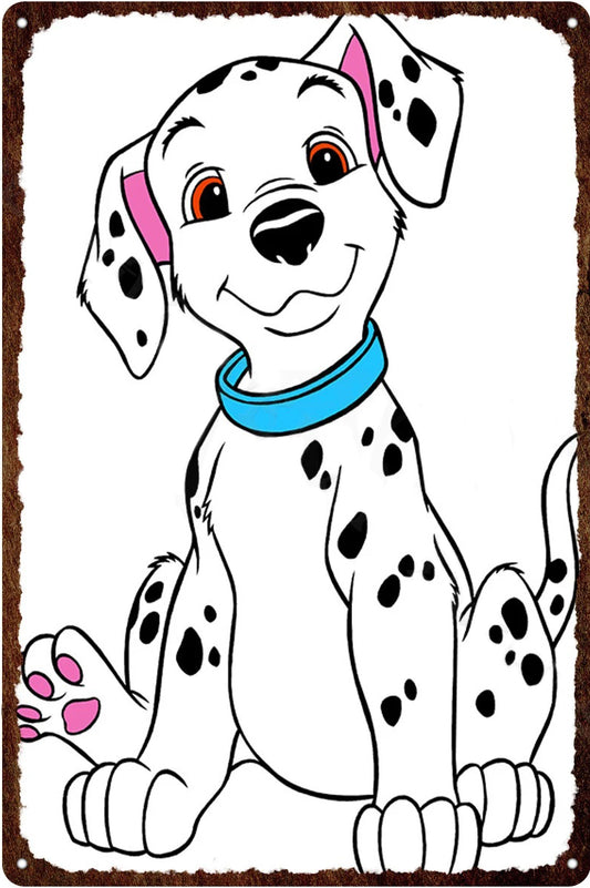 DALMATIEN PLAQUE LES 101 DALMATIENS