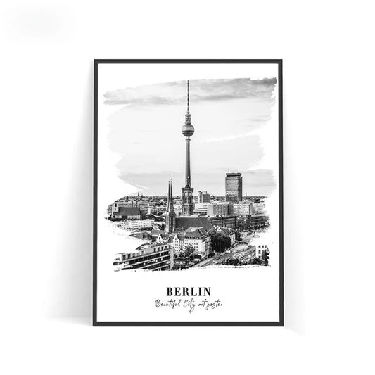 Poster BERLIN Allemagne  N° 9 ✅