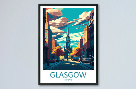 Poster GLASGOW Angleterre N° 18 ✅