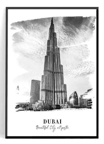 Poster DUBAÏ Emirats Arabes Unis N° 1 ✅