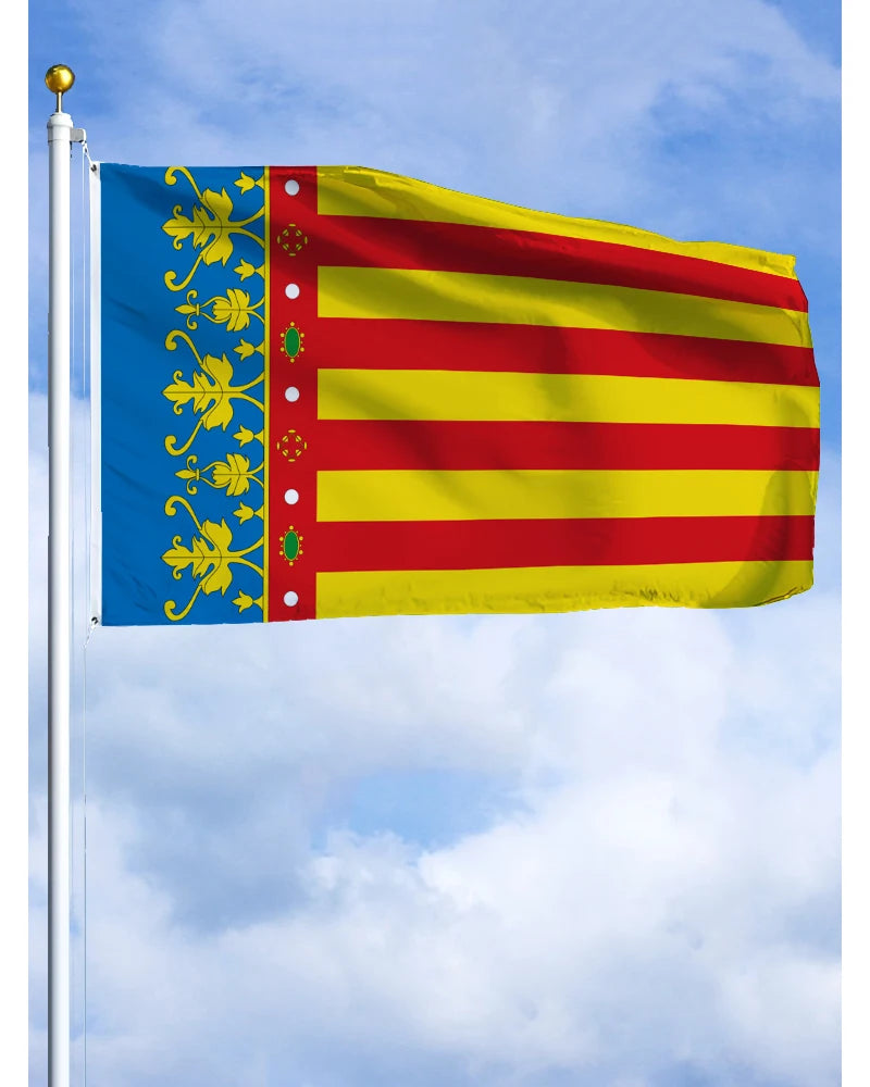 DRAPEAU VALENCE Espagne N° 32 🚩