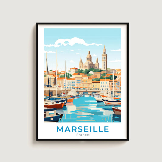 Poster MARSEILLE France N° 87 ✅