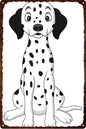 DALMATIEN PLAQUE LES 101 DALMATIENS