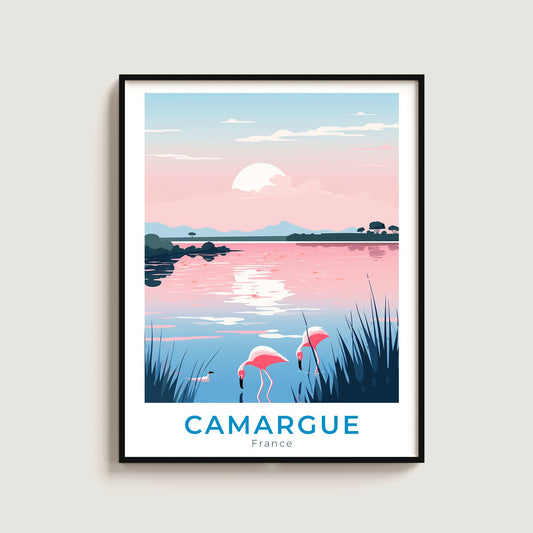 Poster La Camargue France N° 67 ✅