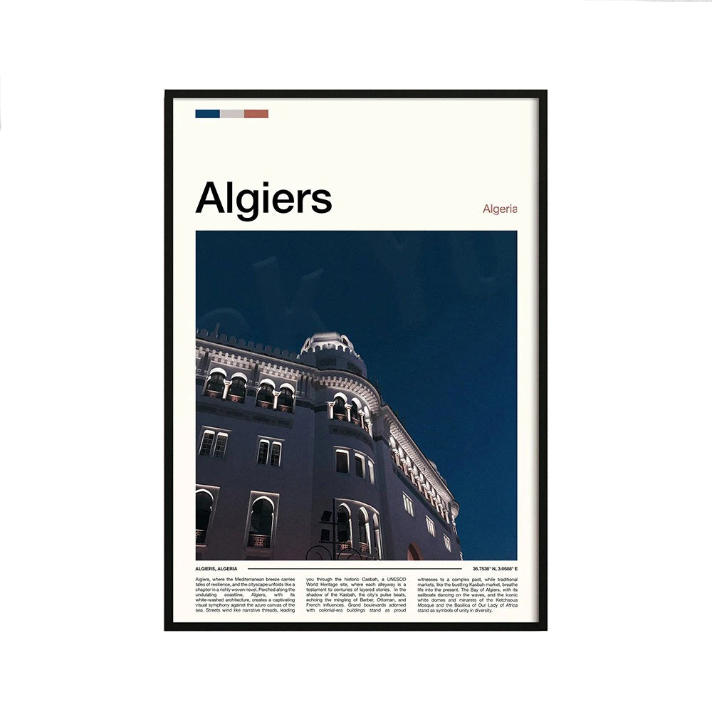 POSTER Algérie N° 4 ✔