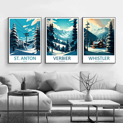 POSTER WHISTLER  Canada N° 10 ✅